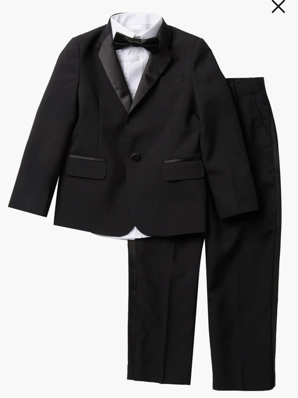 Nautica Boys Four-Piece Tuxedo Set